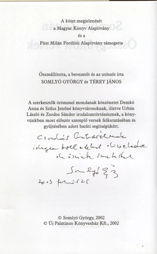 Összegyűjtött versek - Oskola Antikvárium