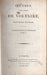 Oeuvres complétes de Voltaire. Correspondance générale Tome V. - Oskola Antikvárium