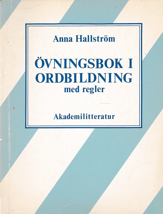 Övningsbok i Ordbildning - Oskola Antikvárium