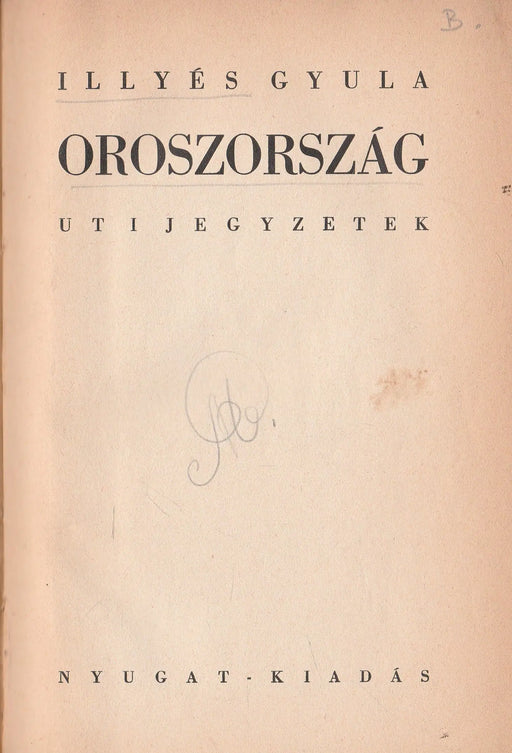 Oroszország - Oskola Antikvárium