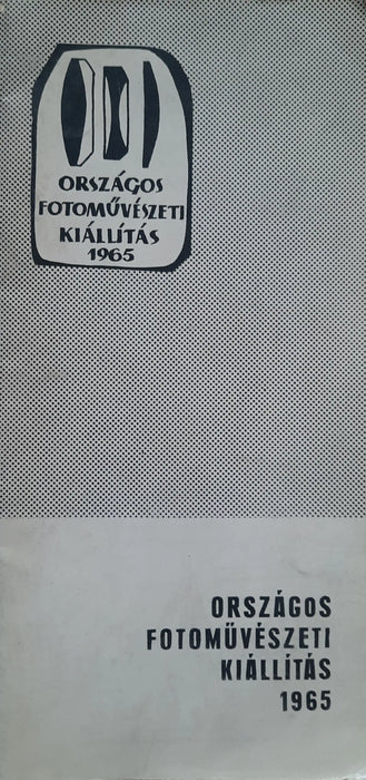 Országos Fotoművészeti Kiállítás 1965 - Oskola Antikvárium