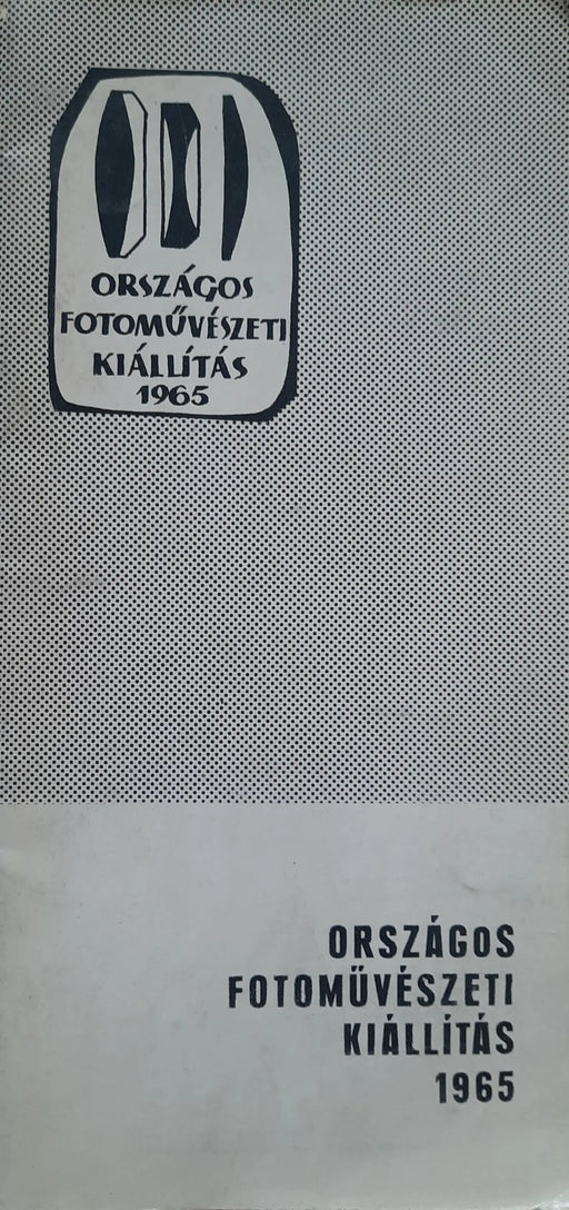 Országos Fotoművészeti Kiállítás 1965 - Oskola Antikvárium