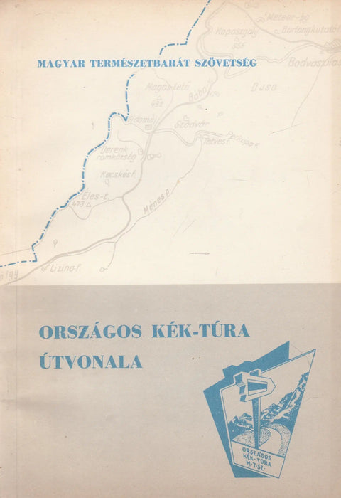 Országos Kék - túra útvonala - Oskola Antikvárium