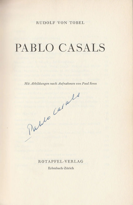 Pablo Casals - Oskola Antikvárium