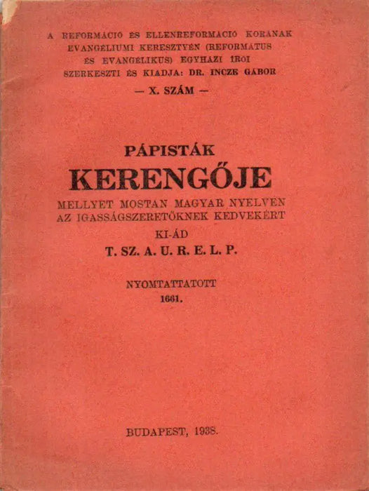 Pápisták kerengője - Oskola Antikvárium