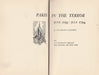 Paris in the Terror - Oskola Antikvárium