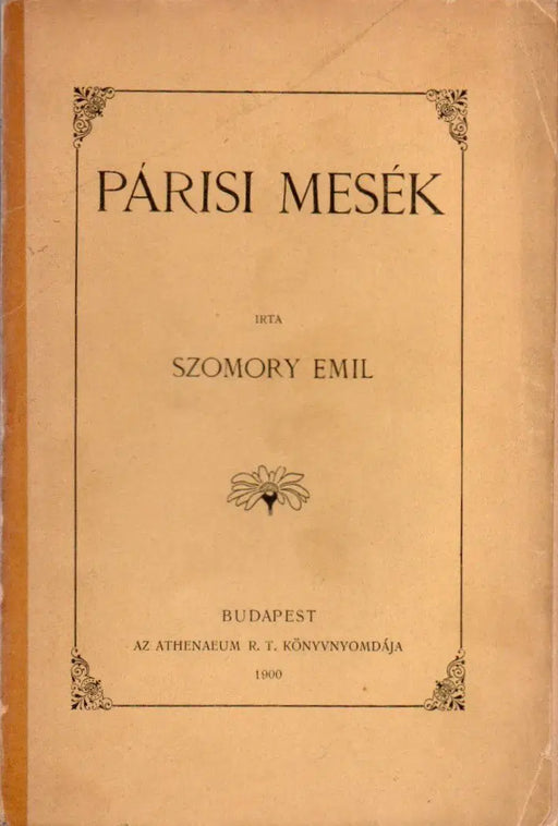 Párisi mesék - Oskola Antikvárium