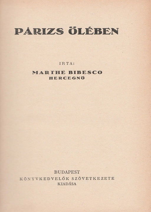 Párizs ölében - Oskola Antikvárium