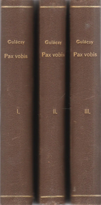 Pax Vobis I - III. - Oskola Antikvárium