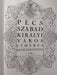 Pécs szabad királyi város címeres kiváltságlevele 1780 - Oskola Antikvárium