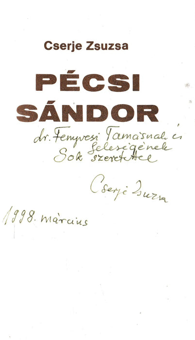Pécsi Sándor - Oskola Antikvárium