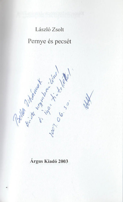 Pernye és pecsét - Oskola Antikvárium