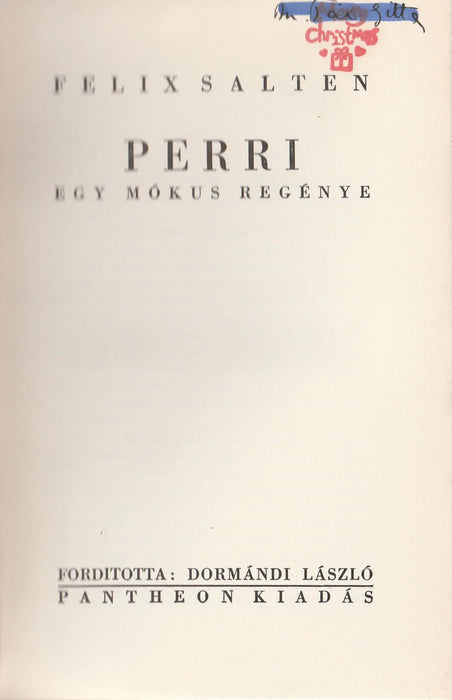 Perri - Oskola Antikvárium