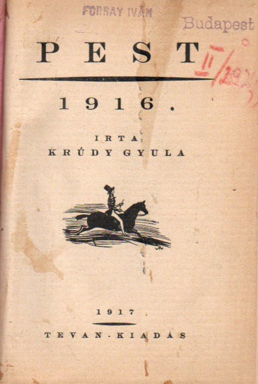Pest 1916 - Oskola Antikvárium
