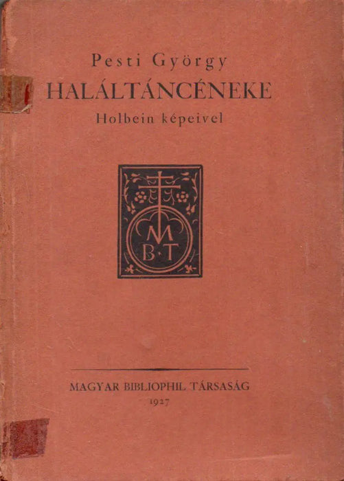 Pesti György haláltáncéneke - Oskola Antikvárium