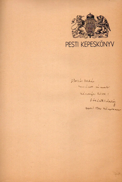 Pesti képeskönyv - Oskola Antikvárium