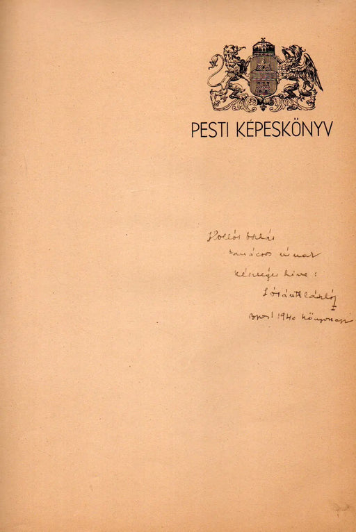 Pesti képeskönyv - Oskola Antikvárium