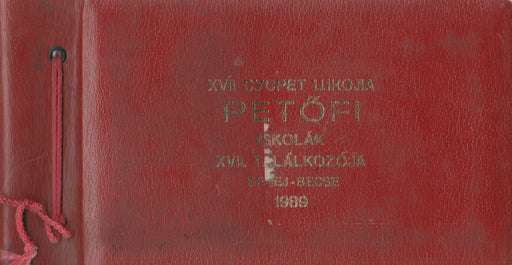 Petőfi iskolák XVII. találkozója - XVII Сусрет Школа - Oskola Antikvárium