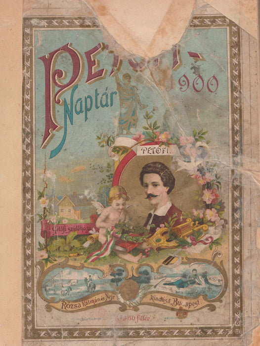 Petőfi - naptár az 1900 közönséges évre - Oskola Antikvárium
