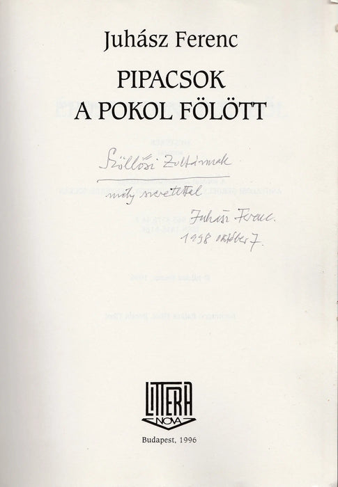 Pipacsok a pokol fölött - Oskola Antikvárium