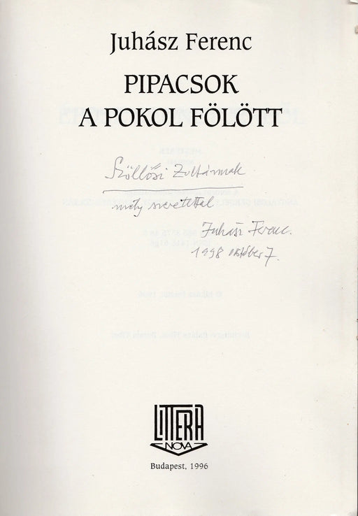 Pipacsok a pokol fölött - Oskola Antikvárium