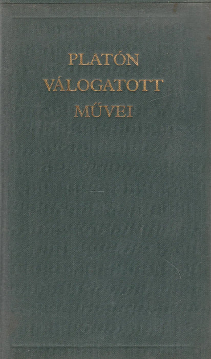 Platón válogatott művei - Oskola Antikvárium