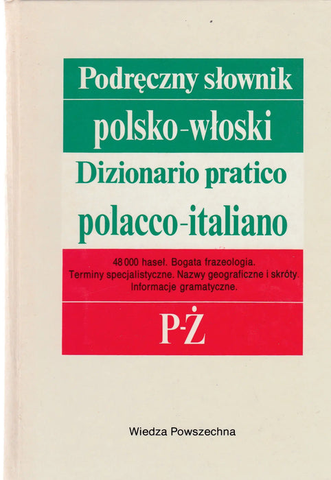 Podręczny słownik polsko - włoski - Dizionario pratico polacco - italiano I - II. - Oskola Antikvárium