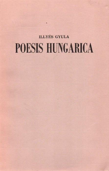 Poesis Hungarica - Oskola Antikvárium