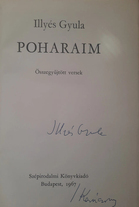 Poharaim - Oskola Antikvárium