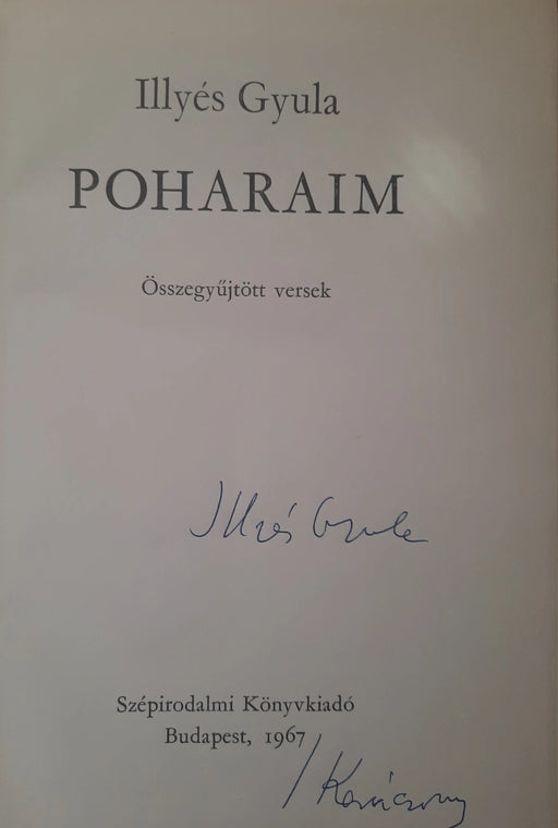Poharaim - Oskola Antikvárium