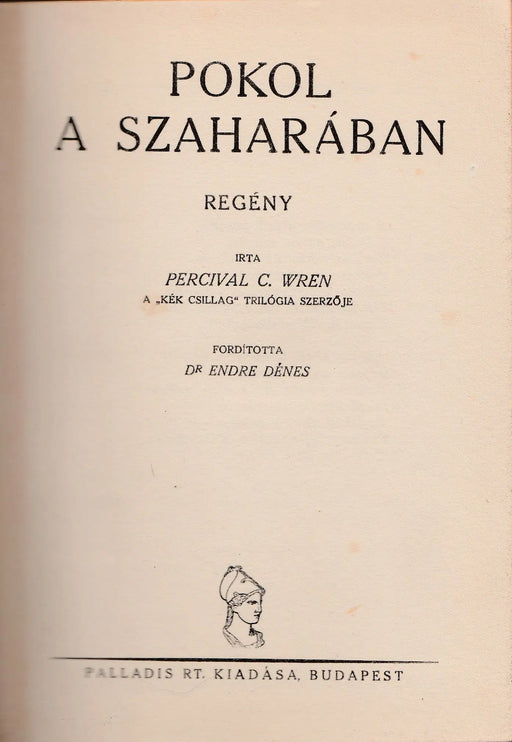 Pokol a Szaharában - Oskola Antikvárium