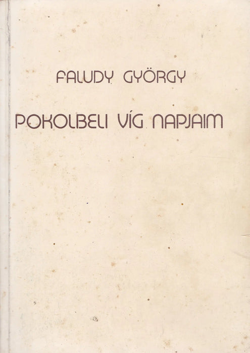 Pokolbeli víg napjaim - Oskola Antikvárium