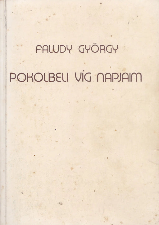 Pokolbeli víg napjaim - Oskola Antikvárium