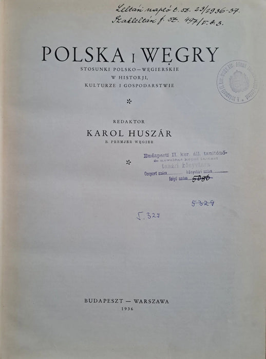 Polska i Wegry - Oskola Antikvárium