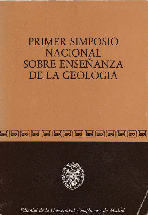 Primer Simposio Nacional sobre Enseñanza de la Geologia - Oskola Antikvárium