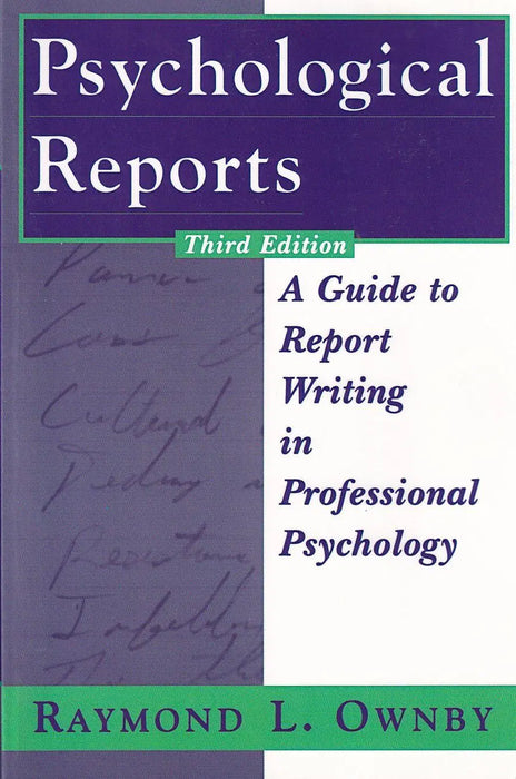 Psychological Reports - Oskola Antikvárium