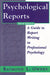 Psychological Reports - Oskola Antikvárium