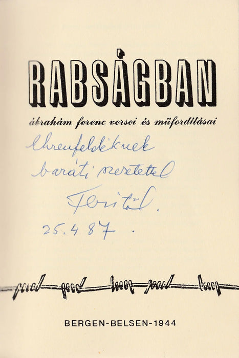 Rabságban - Oskola Antikvárium