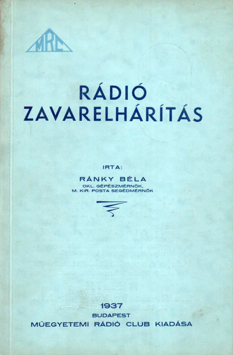 Rádió zavarelhárítás - Oskola Antikvárium