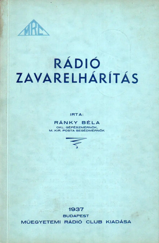 Rádió zavarelhárítás - Oskola Antikvárium