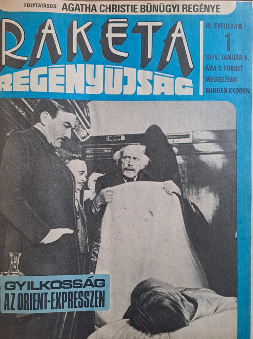 Rakéta Regényújság III. évfolyam 1976/I - II. - Oskola Antikvárium