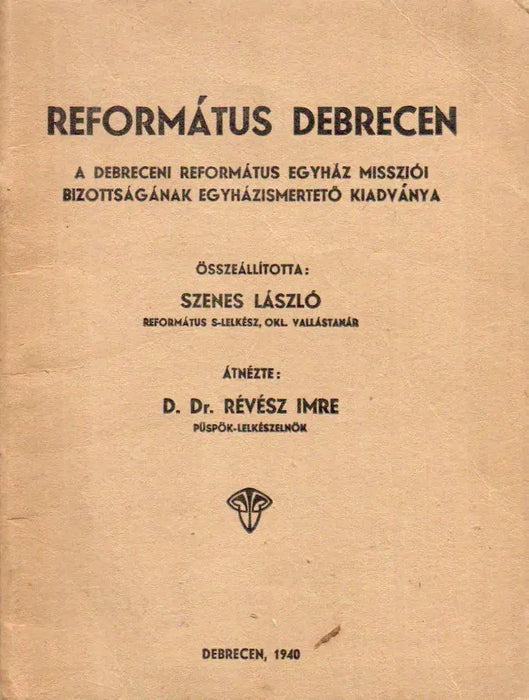 Református Debrecen - Oskola Antikvárium