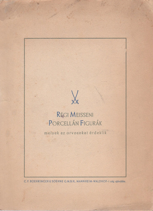 Régi Meisseni porcellán figurák - Oskola Antikvárium