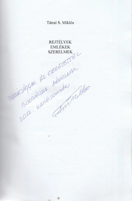 Rejtélyek - Emlékek - Szerelmek III. - Oskola Antikvárium