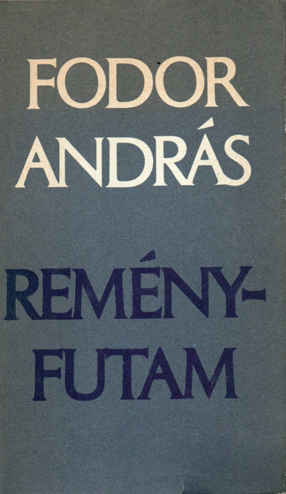 Reményfutam - Oskola Antikvárium