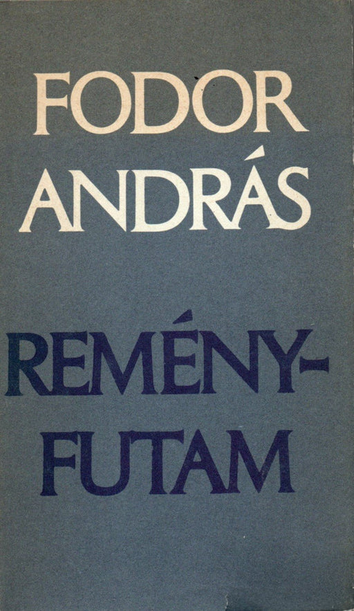 Reményfutam - Oskola Antikvárium