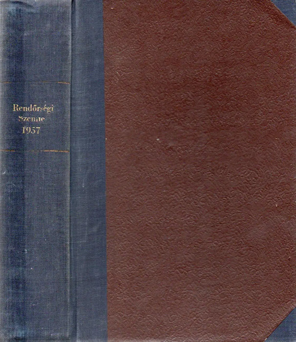 Rendőrségi Szemle V. évfolyam 1957. (1 - 12. szám) - Oskola Antikvárium