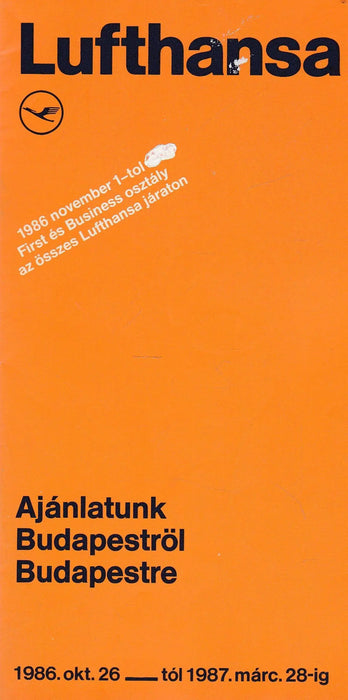 Repülőtársaságok menetrendjei (7 füzet) - Oskola Antikvárium