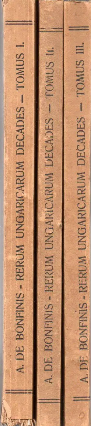Rerum ungaricarum decades I - III. - Oskola Antikvárium