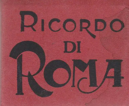Ricordo Di Roma - Oskola Antikvárium